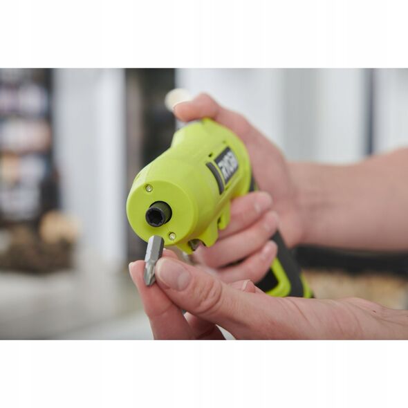 Cordless screwdriver RYOBI RSDP4-120G, 4.0 V, 2.0 Ah Li-ion, 5 Nm