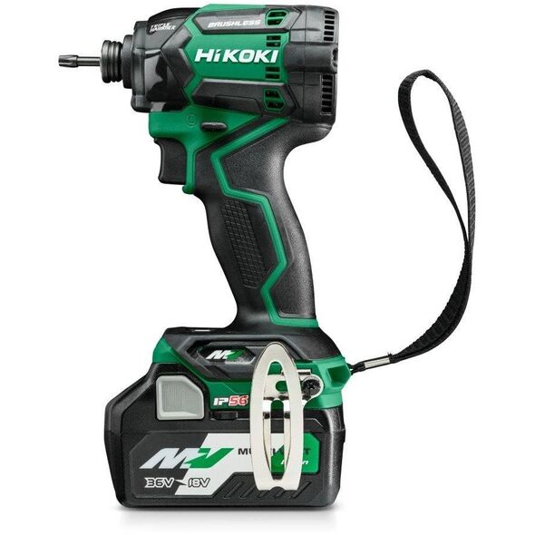 HIKOKI. IMPACT DRIVER 36V WH36DC WRZ 215Nm 2x2.5Ah MV BL IP56 HSC