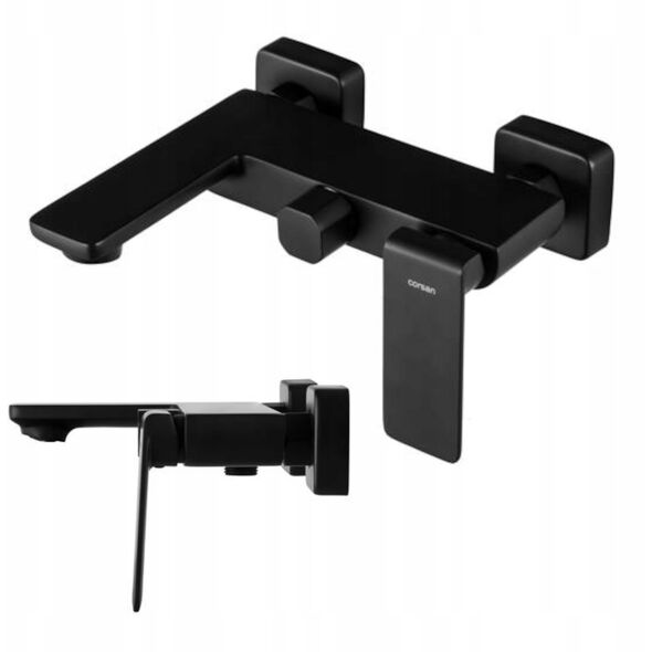 Bathroom faucet Corsan Trino CMB7141BL black