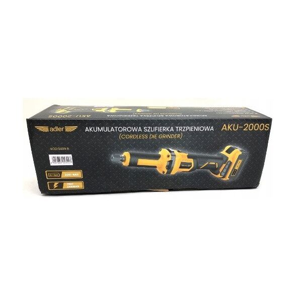 ADLER STRAIGHT SHANK GRINDER 20V-4Ah AKU-2000S.....