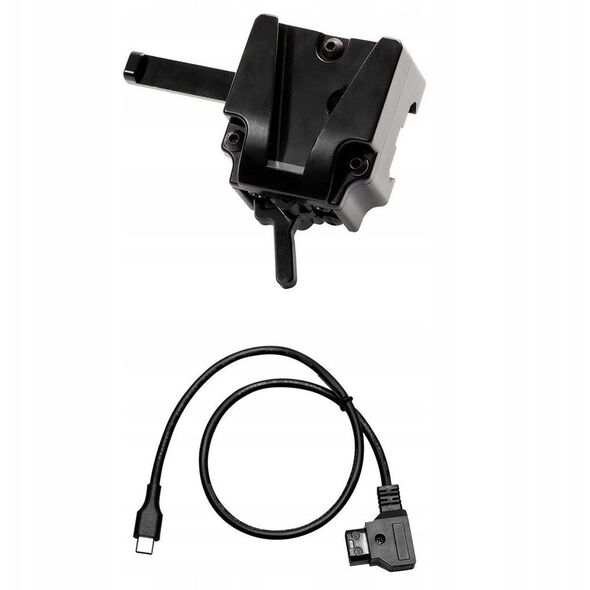 COLBOR adapter do baterii V-Mount + kabel D-tap to usb-c do lamp CL-60, CL-60R, CL-100X