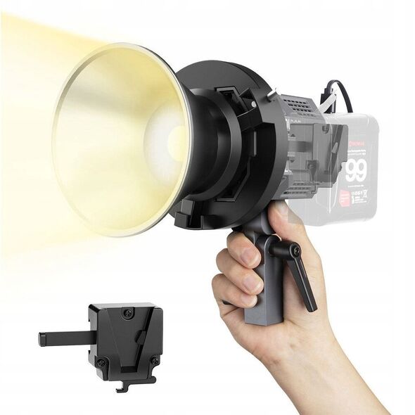 COLBOR adapter do baterii V-Mount + kabel D-tap to usb-c do lamp CL-60, CL-60R, CL-100X