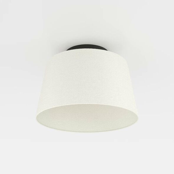 Ceiling lamp EGLO FEBRES, 1xE27, 60W, black/white, O35cm, h25cm