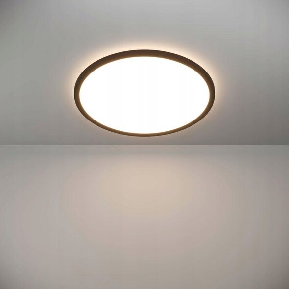 Ceiling LED lamp EGLO ROVITO-R IP44 20W 2700-6500K 2900lm black O50cm with remote control