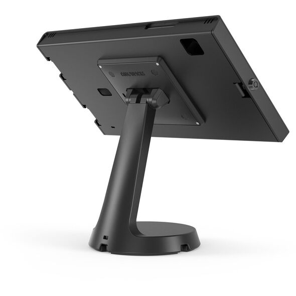 Compulocks Galaxy Tab S9/S9FE 10.9" Apex Enclosure Mast Counter Stand - Befestigungskit (Gehause, Maststander) - fur Tablett - verriegelbar - Metallrahmen - Schwarz - Bildschirmgrosse: 27.7 cm (10.9") - Theke - fur Samsung Galaxy Tab S9, Tab S9 FE