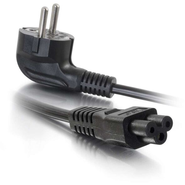 Cbl/2m CEE 7/7 to IEC 60320 C5 Pwr Cord