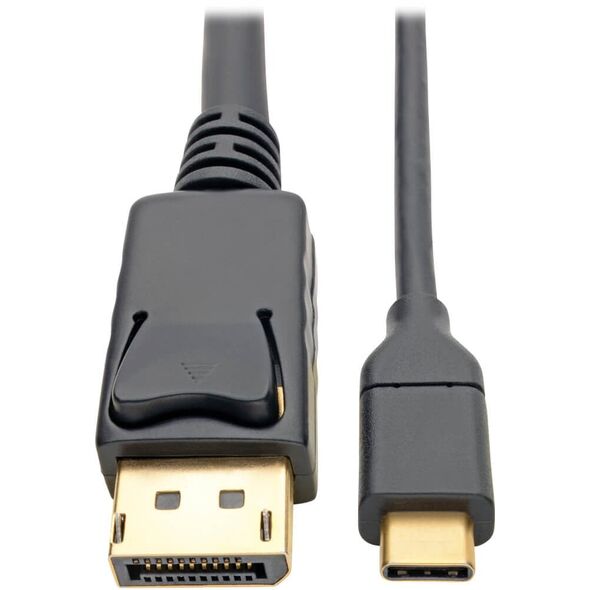 Eaton Tripp Lite Series USB-C to DisplayPort Cable, 4K @ 60Hz, Thunderbolt 3, USB Type C, USB-C, USB Type-C, 6' 6ft. - Adapterkabel - 24 pin USB-C (M) zu DisplayPort (M) - USB 3.1 Gen 1 / Thunderbolt 3 / DisplayPort 1.2 - 1.83 m - 4K Unterstutzung