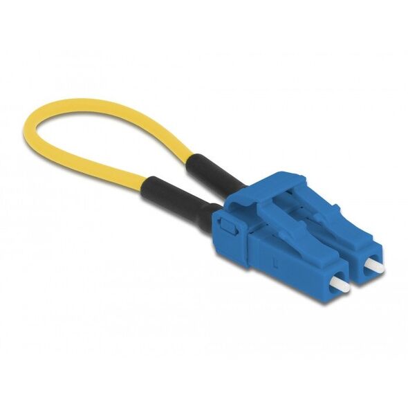 Delock LWL Loopback Adapter LC / UPC Singlemode blau