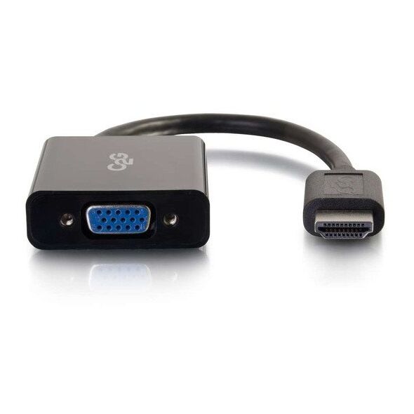 C2G HDMI to VGA Adapter - HDMI to VGA Converter - M/F - Videokonverter - HDMI - VGA - Schwarz