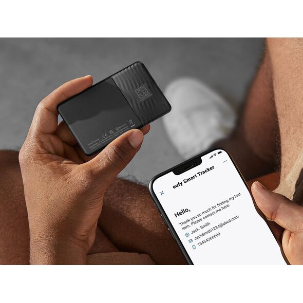 eufy Security SmartTrack Card - Anti-Verlust Bluetooth-Tag fur Handy