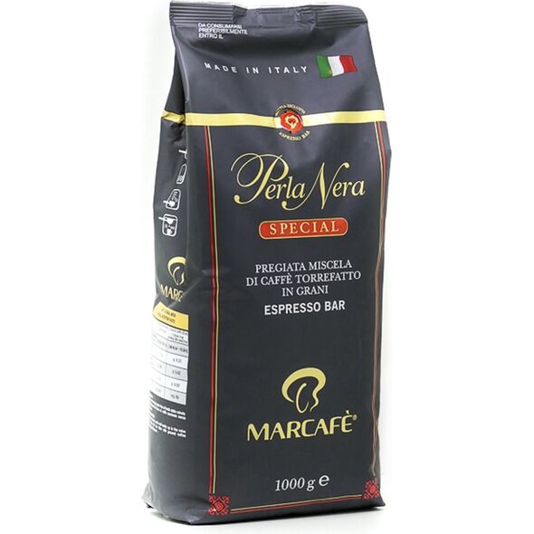 MARCAFE, PERLA NERA SPECIAL, kavos pupelės