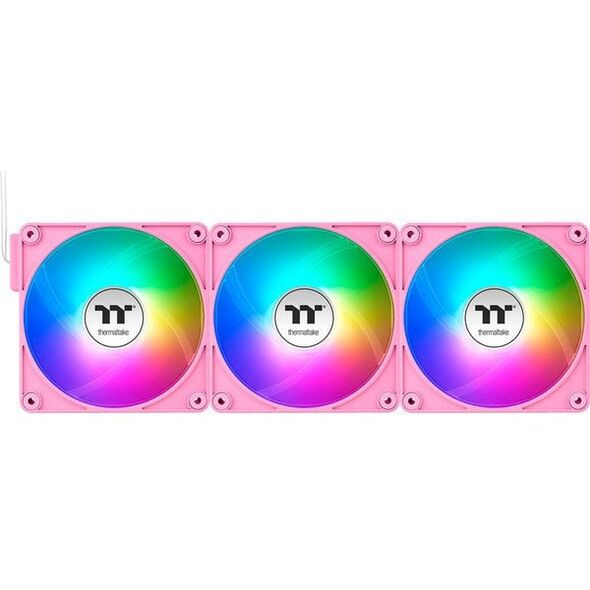 Thermaltake CT120 EX ARGB Sync PC Cooling Fan Bubble Pink 3Pack