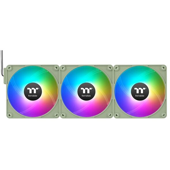 Thermaltake CT140 EX Reverse Fan Matcha Green 3 Pack ARGB Sync