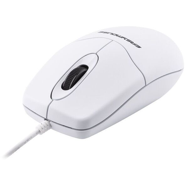 GETT GCQ EasyMouse Kunststoff-Maus mit Scrollrad IP68 wasserdicht desinfizierbar optisch USB Farbe weiss