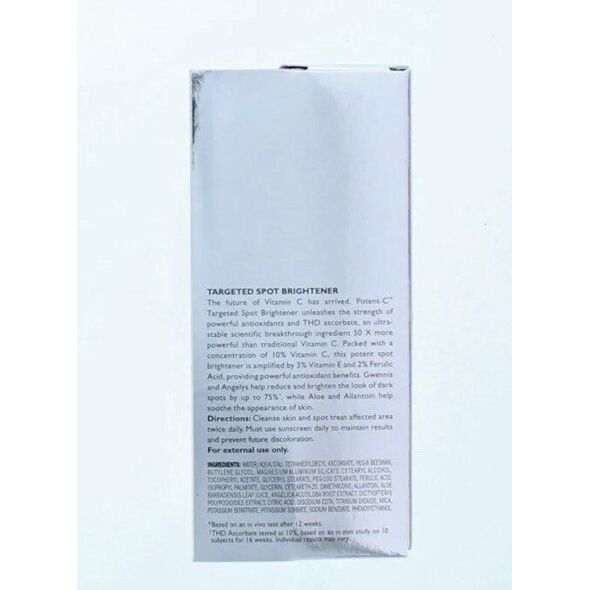 Peter Thomas Roth, Potent-C, Vitamin C, Anti Spot, Local Treatment Cream, For Spots and Pigments, For Face, 15 ml For Women