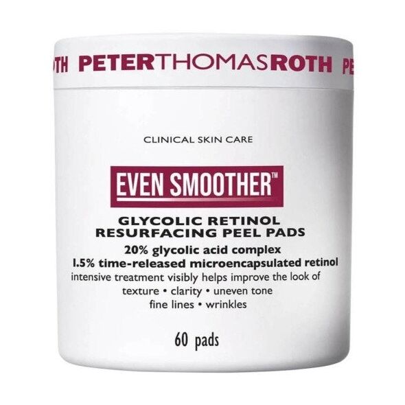 Peter Thomas Roth, Even Smoother, Smoothing, Cleansing Pads, 60 pcs For Women