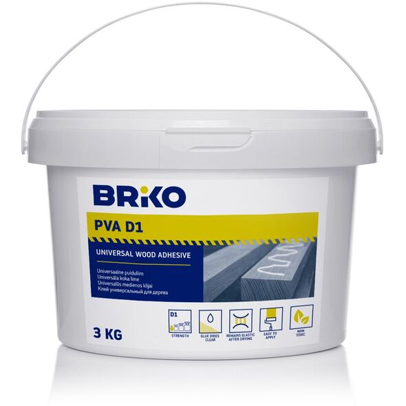 UNIVERSAL WOOD PVA ADHESIVE BRIKO 3 K