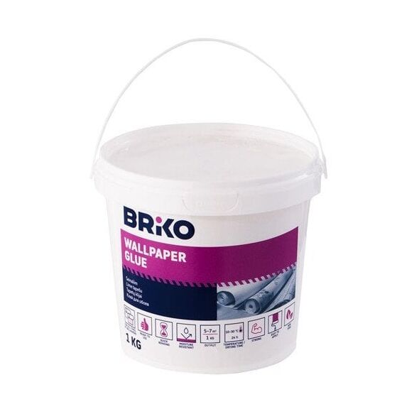 WALLPAPER GLUE BRIKO 1KG