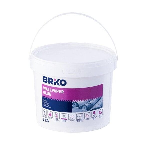 WALLPAPER GLUE BRIKO 3KG