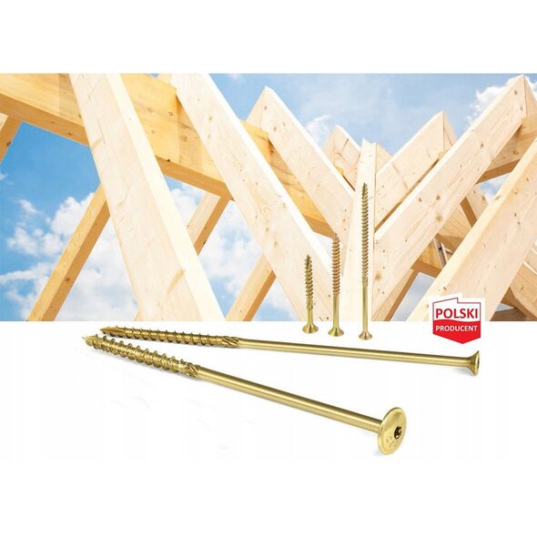 WOOD SCREW TXKMWHT-60220 6X220MM (100)