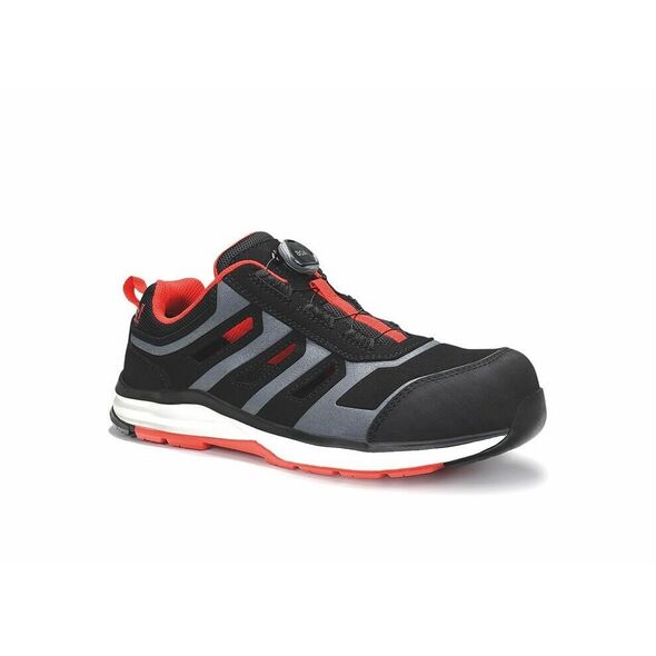 Sandals ELTEN Jo Rapid Boa Black Red easy ESD S1P, black 40
