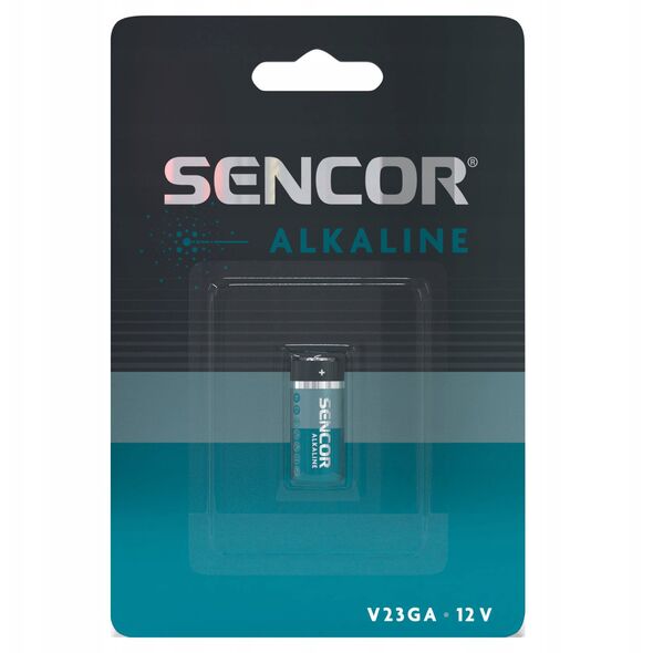 Αλκαλική μπαταρία, 23A, V23GA, 1.5V, Sencor, blister, 1-συσκευασία
