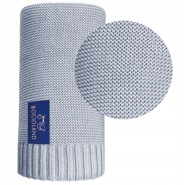ΚΟΥΒΕΡΤΑ ΜΠΑΜΠΟΥ BOCIOLAND BL076-KOCYK PARIS BABY GREY