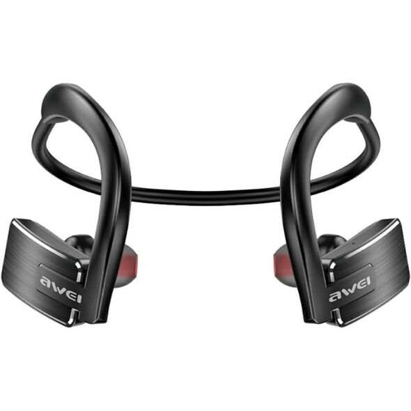 Słuchawki bezprzewodowe AWEI E1BL        Bluetooth sportowe czarny