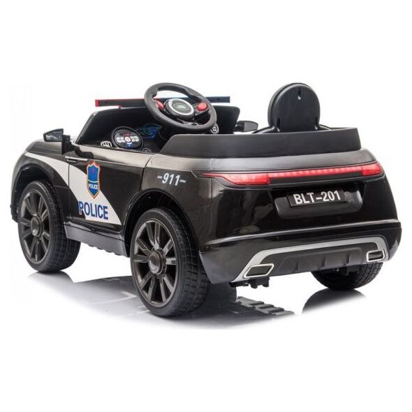 Lean Cars Pojazd na Akumulator BLT-201 Policja Czarny
