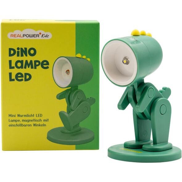 Φακός LED-Tier RealPower Green Dino με βάση