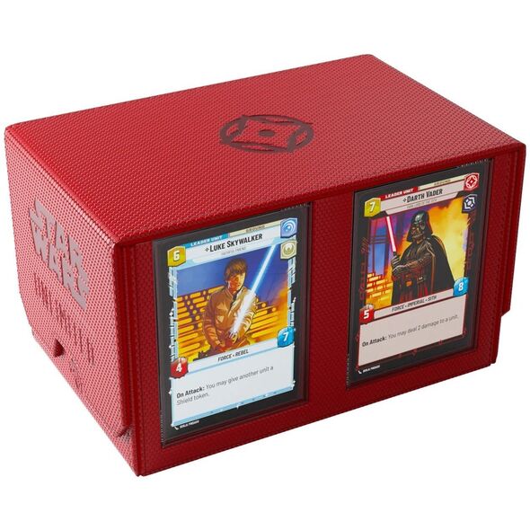 Gamegenic: Star Wars Unlimited - Διπλή Θήκη Τράπουλας - Κόκκινο