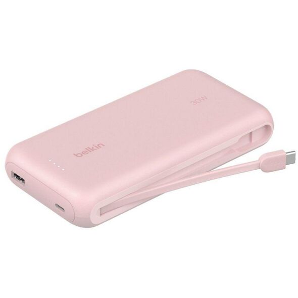 Belkin Powerbank 20.000mAh ροζ 30W ενσωμ.USB-C Καλ. BPB024hqPK
