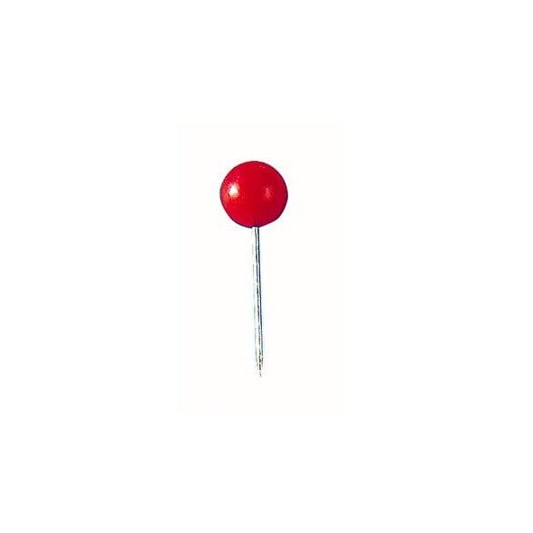 WEDO Καρφίτσες Σήμανσης 6 x 16 mm 100 τεμάχια SB-Δοχείο Κόκκινο