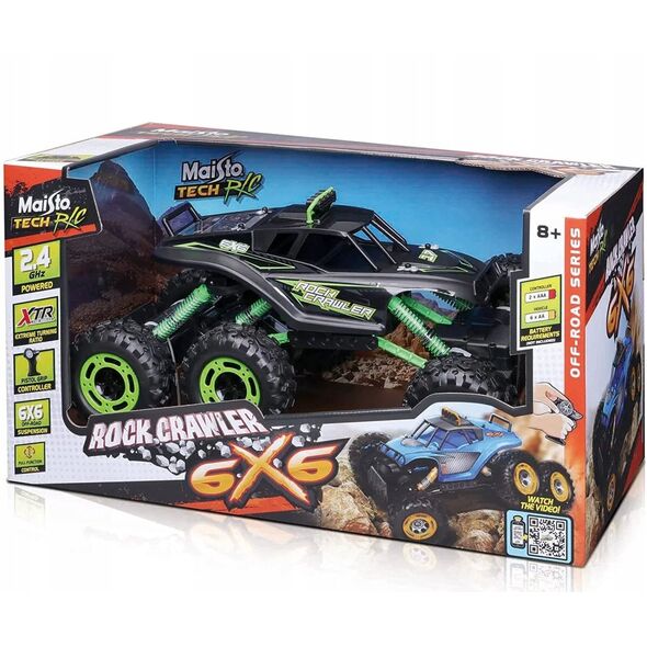 MAISTO TECH RC αυτοκίνητο Rock Crawler 6x6, 82745