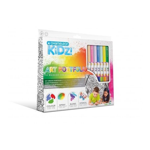 Σετ γραφικής ύλης BLENDY PENS Μαρκαδόροι Art Portfolio 14