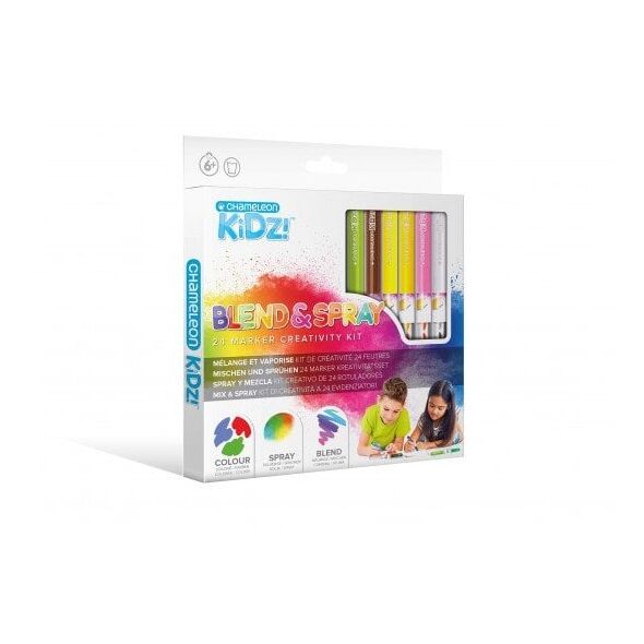 Σετ γραφικής ύλης BLENDY PENS Μαρκαδόροι Blend και Spray, 24 τεμ