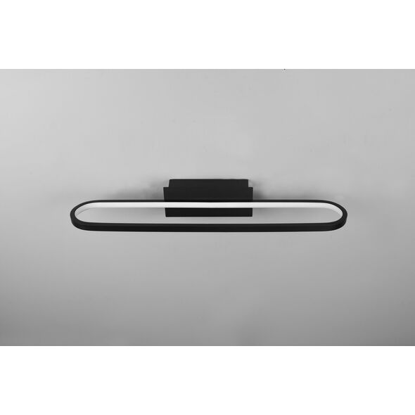Φωτιστικό καθρέφτη μπάνιου LED TRIO GIANNI, IP44, 22W, 2700lm, 3000K, μαύρο, 60 x 15 x h8 cm