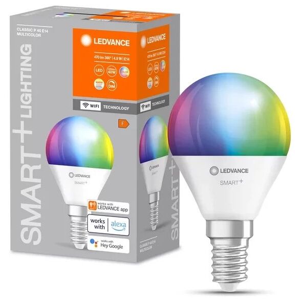 ΛΑΜΠΑ LED WIFI P40 E14 4.9W 470LM RGBW
