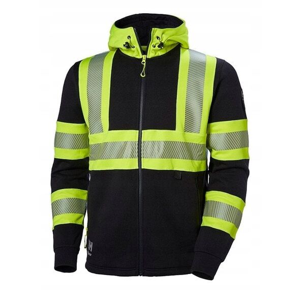 Πουλόβερ με ανακλαστικά στοιχεία HELLY HANSEN ICU, μαύρο 2XL