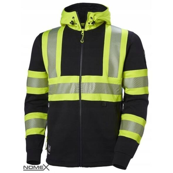 Πουλόβερ με ανακλαστικά στοιχεία HELLY HANSEN ICU, μαύρο M
