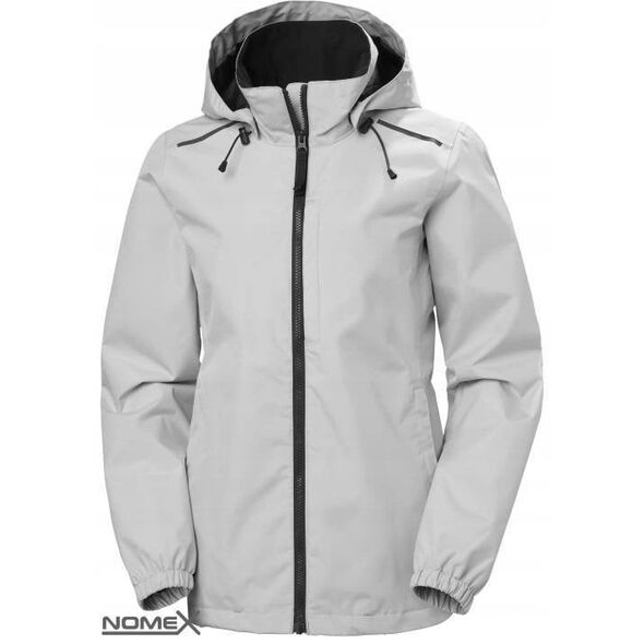 Γυναικείο μπουφάν HELLY HANSEN Manchester 2.0 Shell Jacket, ανοιχτό γκρι S