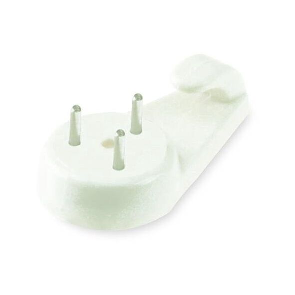 PICTURE HOOK 30X12 PLASTIC WHITE/ 3PCS