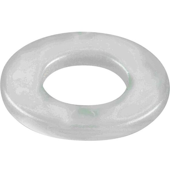 WASHER M 8 PLASTIC WHITE DIN125/10PCS
