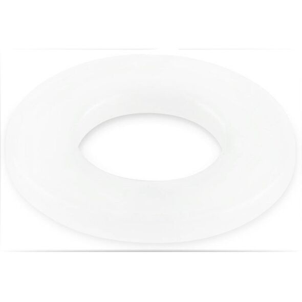 WASHER M 8 PLASTIC WHITE DIN125/10PCS