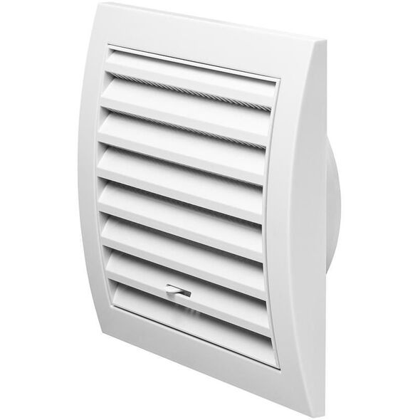 GRILLE ADJUSTABLE 148X153/D100, WHITE