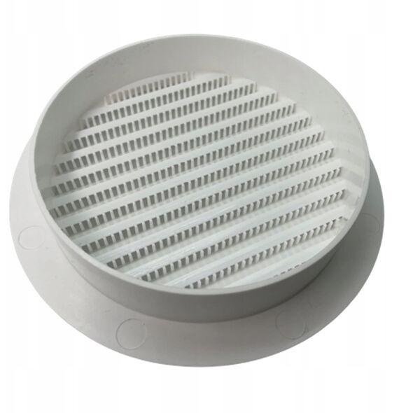 GRILLE VENTILATION D125 WHITE