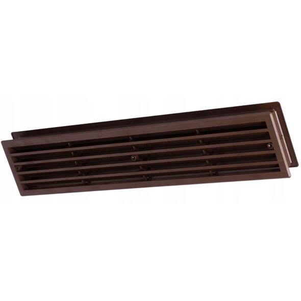 GRILLE DOOR VENTILATION 450X92, BROWN