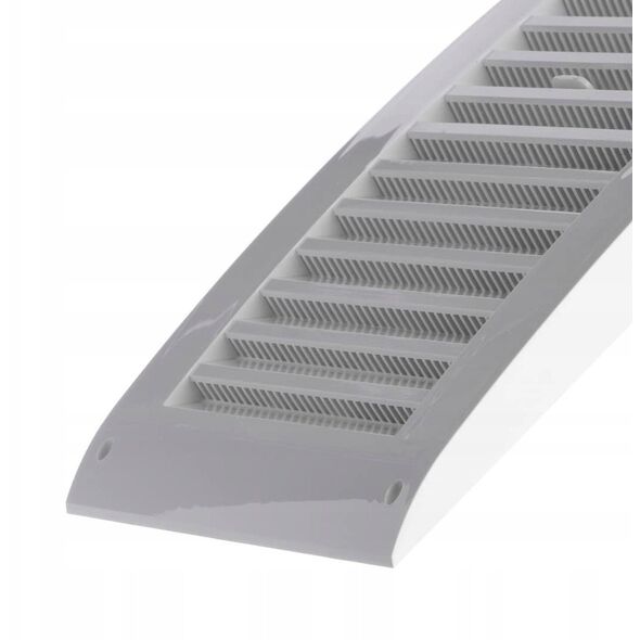 GRILLE PLASTIC ADJUSTABLE 250X170, WHITE