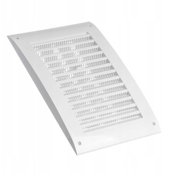 GRILLE PLASTIC ADJUSTABLE 250X170, WHITE
