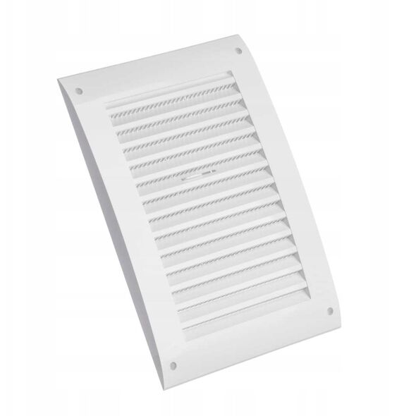 GRILLE PLASTIC ADJUSTABLE 250X170, WHITE